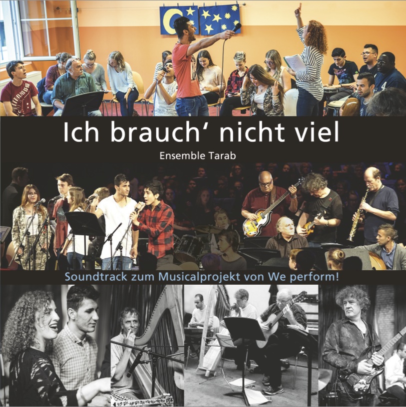 Cover der CD "ich brauch' nicht
                            viel"